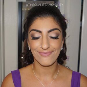 bridesmaid makeup sydney